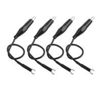 AUNMAS Oscilloscope Probe Ground Lead Clamp, Reliable Holder Cable Set with 4 Durable Parts for Standard Oscilloscope Probes