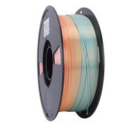 AUNMAS PLA Filament 1.75mm, 1KG Spool Neatly Wound Multicolor Gradient Silky 3D Printer Filament, Dimensional Accuracy +/- 0.02 Mm, Fit for BambuLab3D Printers (Silky Candy Color)