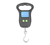 AUNMAS Pocket Portable Electronic Hook Scale with Large Display ABS Lightweight 50kg Capacity for Luggage Fishing and Tackle Bag