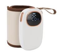 AUNMAS Portable Baby Bottle Warmer, Constant Temperature Insulation Fast Heating 18W Reusable USB Heating Cup Sleeve for Outings, Travel, and Business Trips