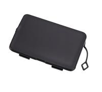 AUNMAS Rear Bumper Tow Hook Cover 23142971, Black | Direct Replacement for 23142971, Seals Tow Eye Opening, Clip-On Mounting, Resists UV Cracking