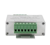 AUNMAS RGBW Amplifier Aluminum Shell 12-24V 24A LED Strip Controller for Colorful Lighting Displays
