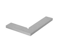 AUNMAS Right Angle Ruler, 100 x 70mm / 3.9 x 2.8in 2 Accuracy Level Steel 90 Degree Flat Edge Square Measuring Tools Engineers Square Small Engineer Square