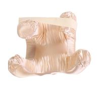 AUNMAS Slow Rebound Memory Foam Face Pillow Ideal for Cleaner Sleep Experience on the Go (Gold)