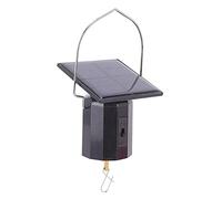 AUNMAS Solar Motor, Hanging Rotate Motor Solar Powered Motor Wind Chime Ornament Hanging Rotating Motor with 6.8 x 6.8 cm Solar Panel for Outdoor Garden Ornament