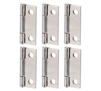 AUNMAS Stainless Steel Hinges, 304 Marine Grade, Heavy Duty 4 Hole 1 Inch Hinges for Cabinets and Marine Applications