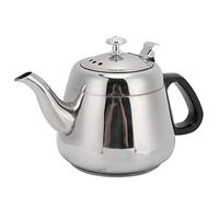 AUNMAS Stainless Steel Teapot, 26 x 16.5 x13.5cm Hot Water Kettle 2L Capacity Stove Top Teapot Coffee Pot Teaware with Plastic Handle