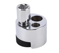 AUNMAS Stud Extractor Tool, 1/4 to 3/4 Inch Cam Lock Roller | Seized Bolt Remover, 1/2 Inch Drive Shank, Heat Treated Alloy Steel Forged, Non-Slip Hardened Gear, Automotive Engine Repair