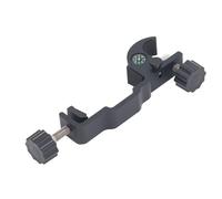 AUNMAS Universal RTK Pole Clamp, Portable Professional Aluminum Alloy Data Collector Bracket with Compass for Most Data Collectors