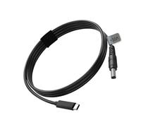 AUNMAS USB C to DC Power Charging Cable, Rubber Copper with PD Chip 10m Cord for Laptops Monitors and LED Light Strips