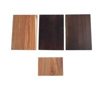 AUNMAS Wood Book Cutting Board Set, 3 Piece Decorative Chopping Boards