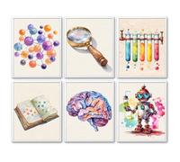 AUNMER Science Wall Posters for Classroom Elementary School Decor