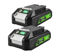 aunstarwei 2 Packs 24V 3.0Ah Replacement Battery for Greenworks 24V Battery 29842 29852 BAG708 BAG711 Compatible with Greenworks 24V Cordless Tools 20352 22232 2508302