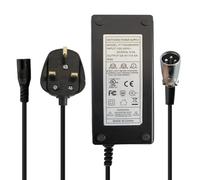 aunstarwei 29.4V 4.5A/ 24V 4.5A Battery Charger for EA1065, S150 180 X-CEL, Jazzy 1107 614HD Smart Automatic with 3-Pin XLR Connector