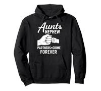 Aunt and Nephew Partners in Crime Forever Pullover Hoodie
