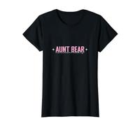 Aunt Bear Backup for Mama Value Graphic T-Shirt, Women, Black, S