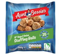 Aunt Bessie's 10 Sage & Onion Stuffing Balls 260g