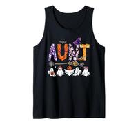 Aunt Halloween Boo Ghost Horror Costume Family Funny Party Tank Top