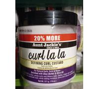 Aunt Jackie’s Curl La La Defining Curl Custard Free 511g For Natural Curls