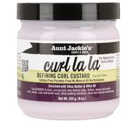 Aunt Jackie's Curl La La Defining Curl Custard, Shea Butter & Olive Oil, for Curls Coils & Waves, 255g / 9oz