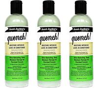 Aunt Jackies Quench Moisture Intensive Conditioner 12oz (354ml) (3 Pack)