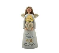 Aunt Love You More Feather & Grace Angel Figurine Guardian Angel Gift