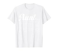 Aunt Loving Family Bond Supportive Heartfelt Connection Value Graphic T-Shirt, Men, White, L