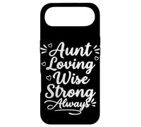 Aunt Loving Wise Strong Always - Retro Family Bond Auntie Case for iPhone Air
