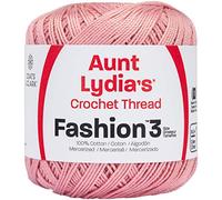 Aunt Lydia's Fashion Crochet Thread Size 3-Soft Mauve -182-1040