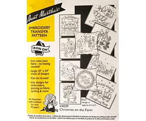 Aunt Martha's #4039 Christmas on the Farm