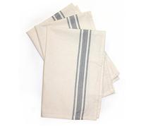 Aunt Martha's Dish, Cotton, Gray Stripe, 3 Towels ($4.1 Each)