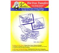 Aunt Martha's Hot Iron Transfers #3534 Birds Galore by Aunt Martha's