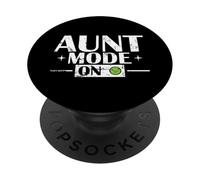 Aunt Mode On fun Design PopSockets Adhesive PopGrip