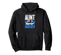 Aunt Of A Warrior Juvenile Arthritis Awareness Pullover Hoodie