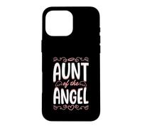 Aunt Of The Angel Birthday Party Case for iPhone 16 Pro Max