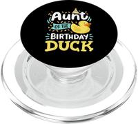 Aunt Of The Birthday Duck Boy Rubber Duck Bday Family PopSockets PopGrip for MagSafe
