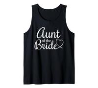 Aunt of The Bride Wedding Rehearsal Bridal Party Tank Top