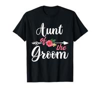 Aunt Of The Groom Shirts For Women, Bachelor Party Aunty T-Shirt