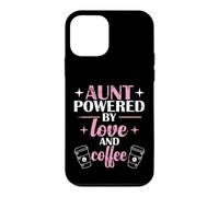 Aunt Powered By Love And Coffee Case for iPhone 12 mini