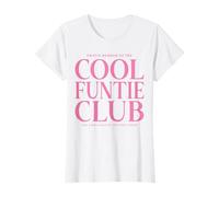Aunt Proud Member of The Cool Funtie Club Funny Pun T-Shirt