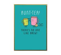 Aunt Tea! There's No One Like Brew! Funny Auntie Birthday Card