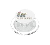 Aunt the woman myth bad influence PopSockets PopGrip for MagSafe