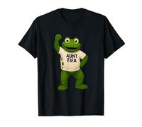 Aunt Tifa Resistance Frog Mascot, Frogtifa, Immigration T-Shirt