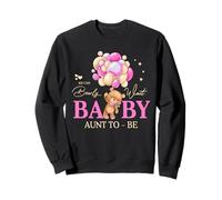 Aunt We Can Bearly Wait Baby Shower Bear Family Matching Sweatshirt