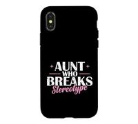 Aunt Who Breaks Stereotype Case for iPhone X/XS