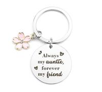 Auntie Christmas Gifts Keyring Auntie Aunty Gift Special Auntie Gifts from Nephew Niece Auntie Birthday Gifts for Auntie Great Auntie Aunt Aunty Gifts for Christmas Secret Santa Valentines Mothers Day