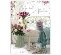 Auntie Flowers Birthday Card