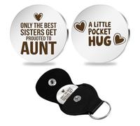 Auntie Gifts,Auntie Birthday Gifts,Gifts for Auntie,Aunty Gift,Best Auntie Gifts,Auntie Gifts from Nephew,Presents for Auntie,Auntie and Uncle Gifts,Pocket Hug,Auntie Present,Auntie Christmas Gifts