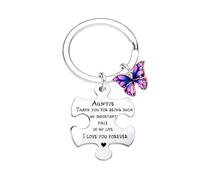 Auntie Gifts Keyring Auntie Christmas Birthday Gifts from Nephew Niece