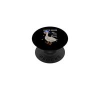 Auntie Goose is On The Loose Funny Summer Aunt Silly Goose PopSockets Adhesive PopGrip
